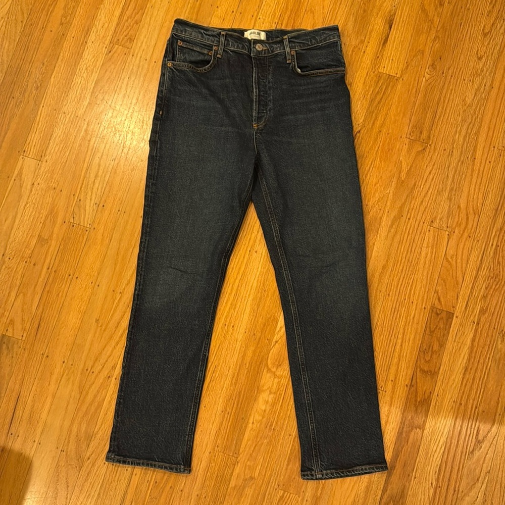 Agolde RILEY LONG HIGH RISE STRAIGHT (STRETCH) never worn